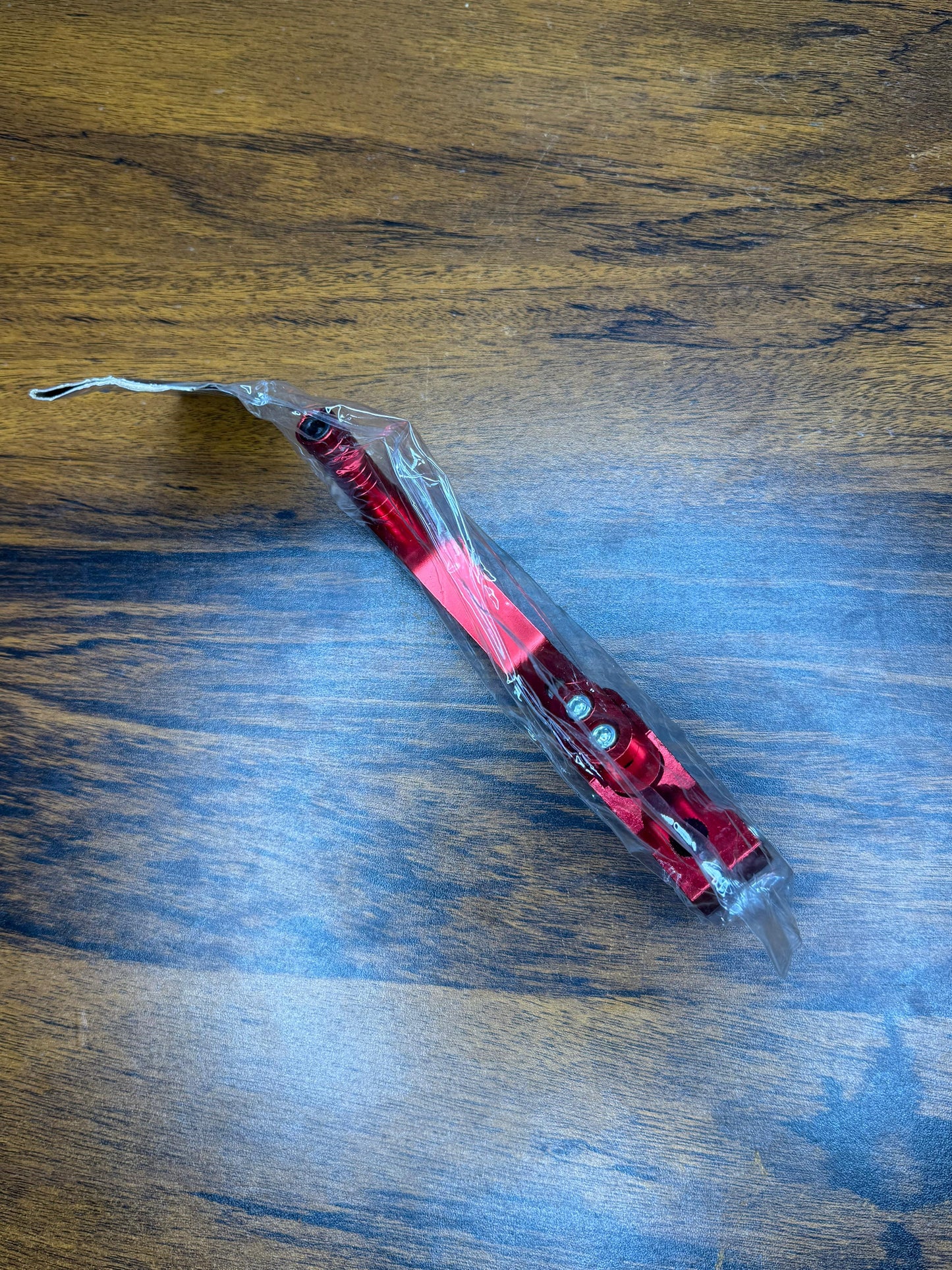 Motorcycle CNC Aluminum Adjustable Side Stand Kickstand – Red