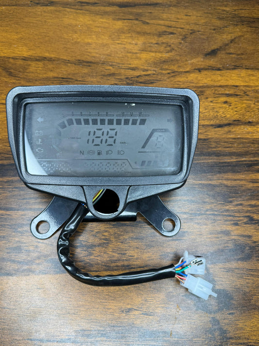 Digital Motorcycle Speedometer with LCD Display – Universal Fit